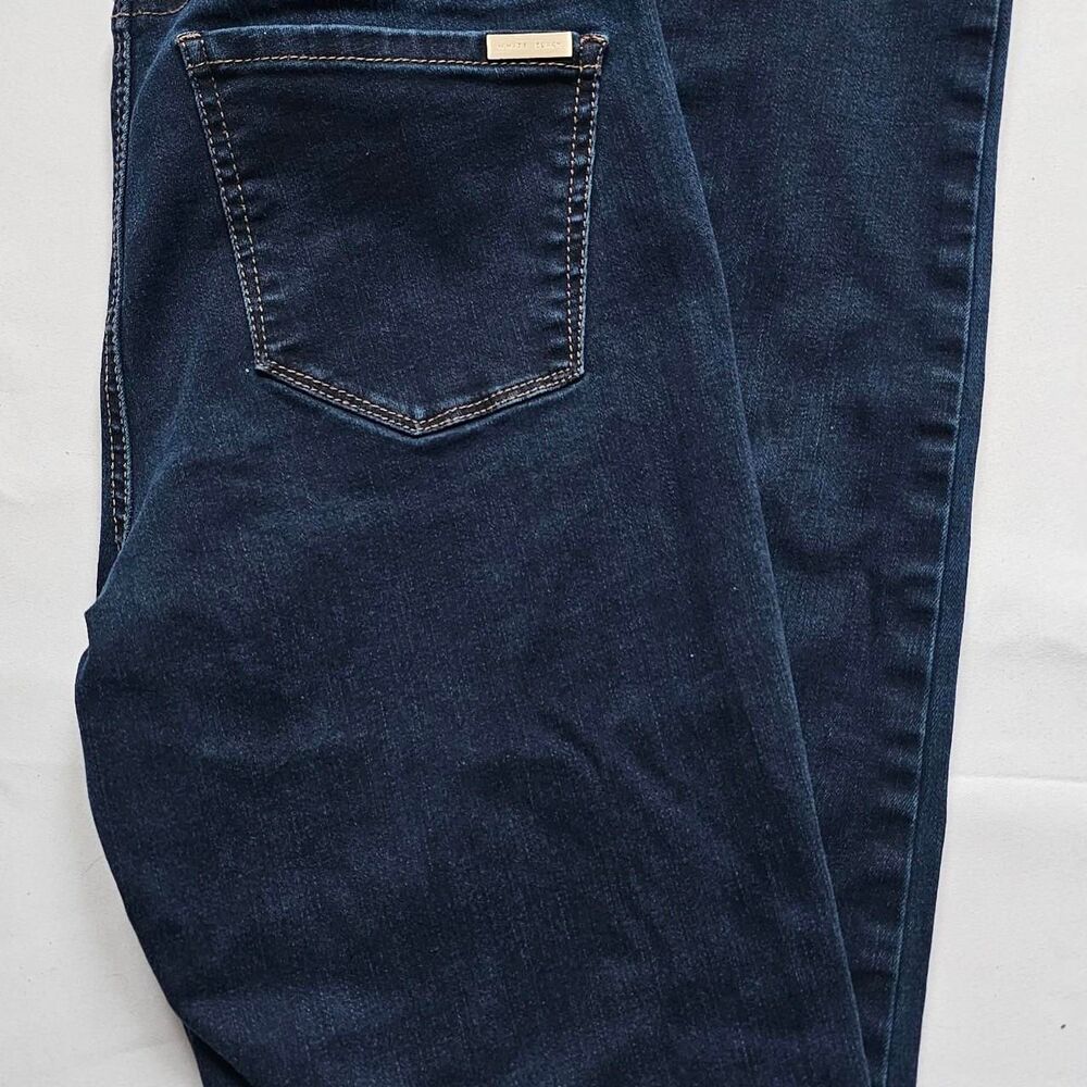 White House Black Market Dark Denim Jeggings Size 4